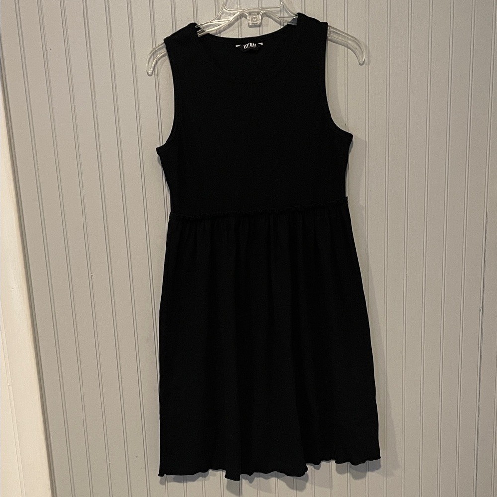 BTFBM Black Sleeveless Casual Dress Medium